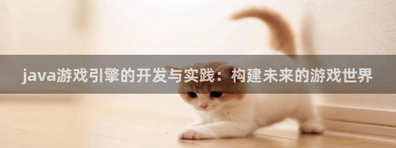 恩佐娱乐官方注册：java游戏引擎的开发与实践：构建未来的游